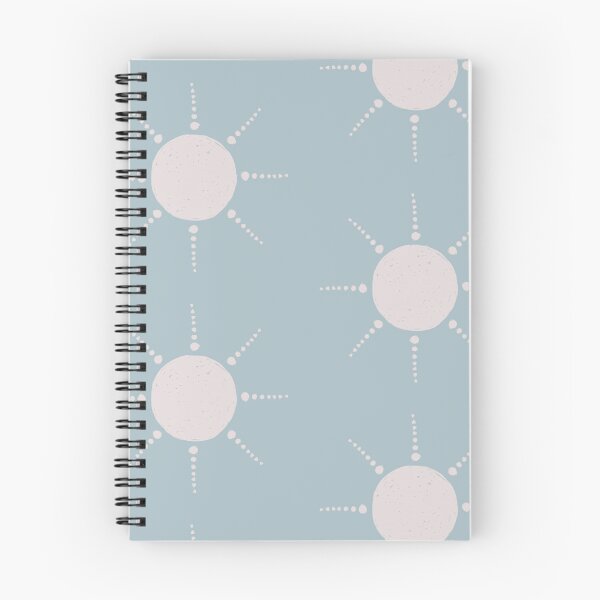 Item preview, Pretty Polka Dots Sun Pattern Boho Aesthetic In Muted Colors Sky Blue designed and sold by scorpiolane.