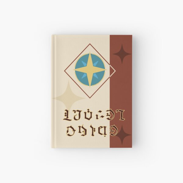 Item preview, Genshin Teyvat Travel Guide Journal/ Drawing/ Notebook Purple designed and sold by BBMarioni.