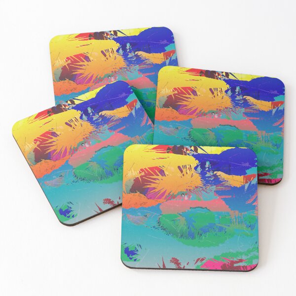 Item preview, Abstract tropical mood designed and sold by makart2.