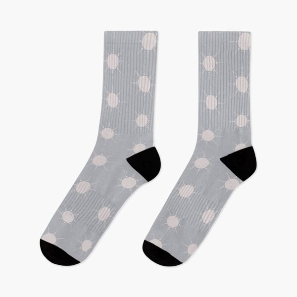 Item preview, Pretty Polka Dots Sun Pattern Boho Aesthetic In Muted Colors Stone Blue designed and sold by scorpiolane.