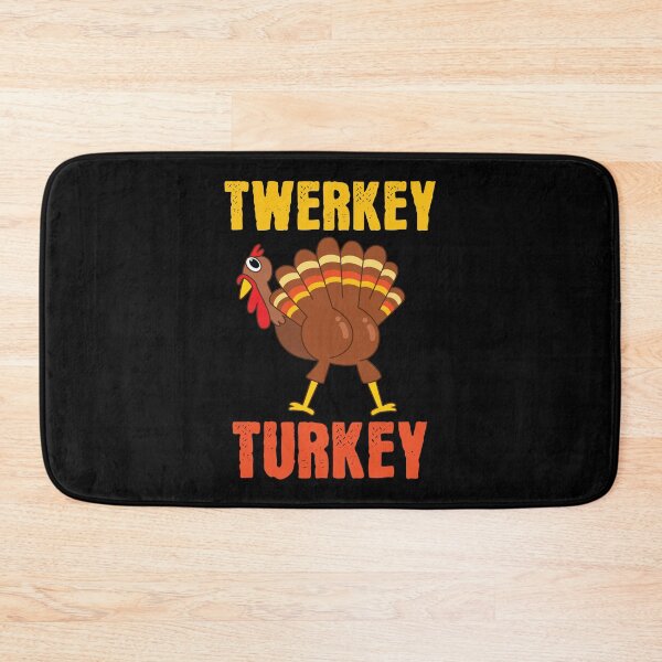 Item preview, Twerkey Turkey Funny Thanksgiving Turkey Butt Design designed and sold by mrhighsky.