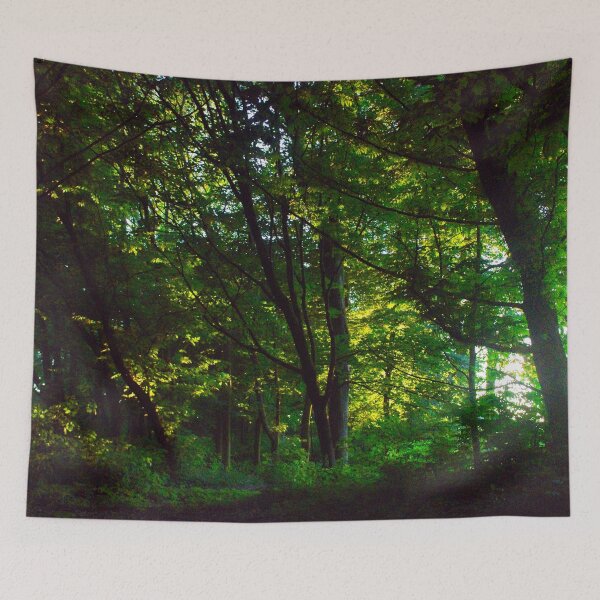 Item preview, Light Rays Streaming Through Trees in the Late Afternoon  designed and sold by BritishYank.