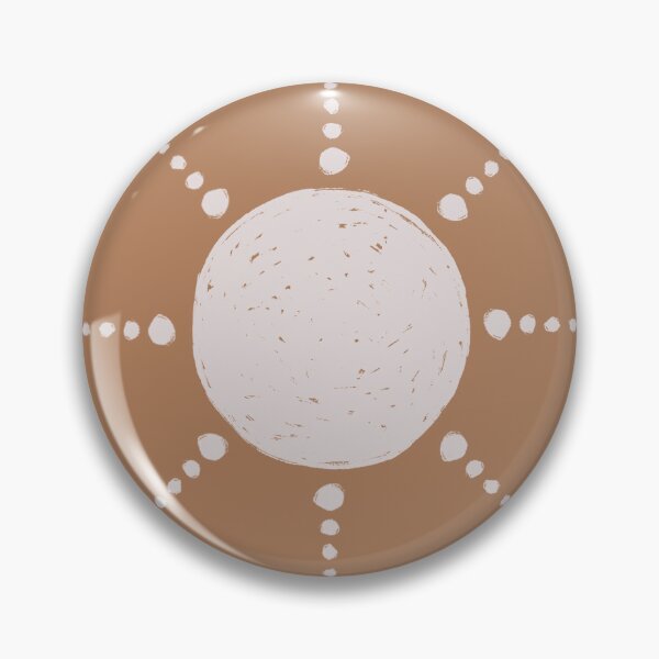 Artikelvorschau, Pretty Polka Dots Sun Pattern Boho Aesthetic In Muted Colors Caramel entworfen und verkauft von scorpiolane.