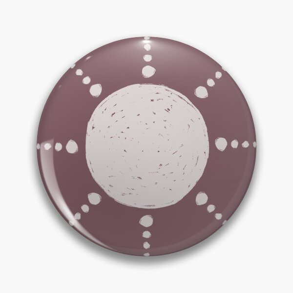Artikelvorschau, Pretty Polka Dots Sun Pattern Boho Aesthetic In Muted Colors Mulberry entworfen und verkauft von scorpiolane.