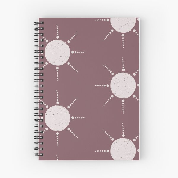 Item preview, Pretty Polka Dots Sun Pattern Boho Aesthetic In Muted Colors Mulberry designed and sold by scorpiolane.