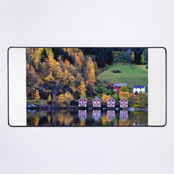 Item preview, Autumn Trees Flam Aurlandsfjord Norway designed and sold by AndyEvansPhotos.