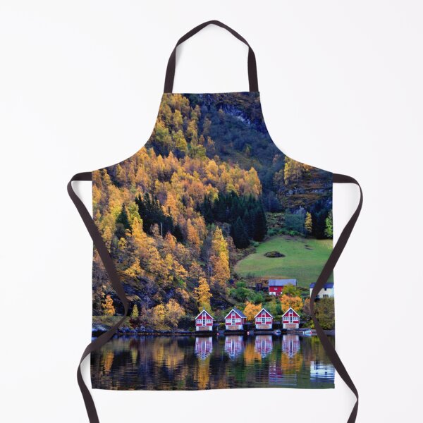 Item preview, Autumn Trees Flam Aurlandsfjord Norway designed and sold by AndyEvansPhotos.