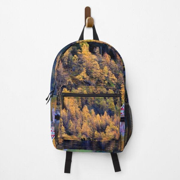 Item preview, Autumn Trees Flam Aurlandsfjord Norway designed and sold by AndyEvansPhotos.