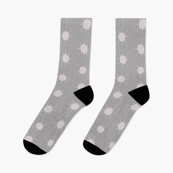 Item preview, Pretty Polka Dots Sun Pattern Boho Aesthetic In Muted Colors Gray Taupe designed and sold by scorpiolane.