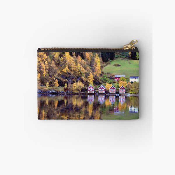Item preview, Autumn Trees Flam Aurlandsfjord Norway designed and sold by AndyEvansPhotos.