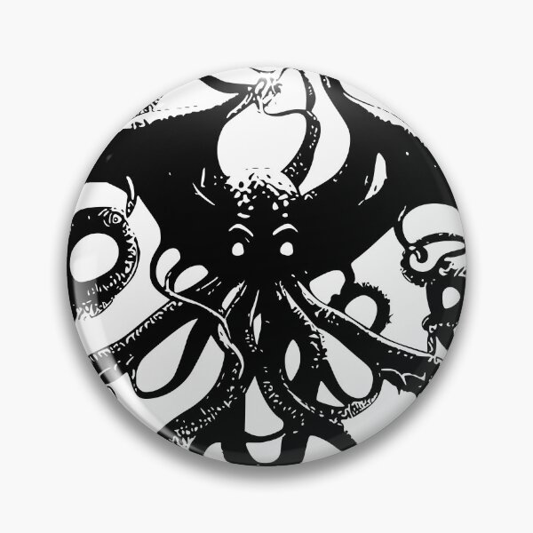 Item preview, Cthulhu - Lovecraft Mythos - Eldritch Horror - In R'lyeh he waits dreaming! - (Black Version) designed and sold by EldritchMagpie.