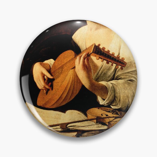 Item preview, The Lute Player by Caravaggio designed and sold by pikselpunk.