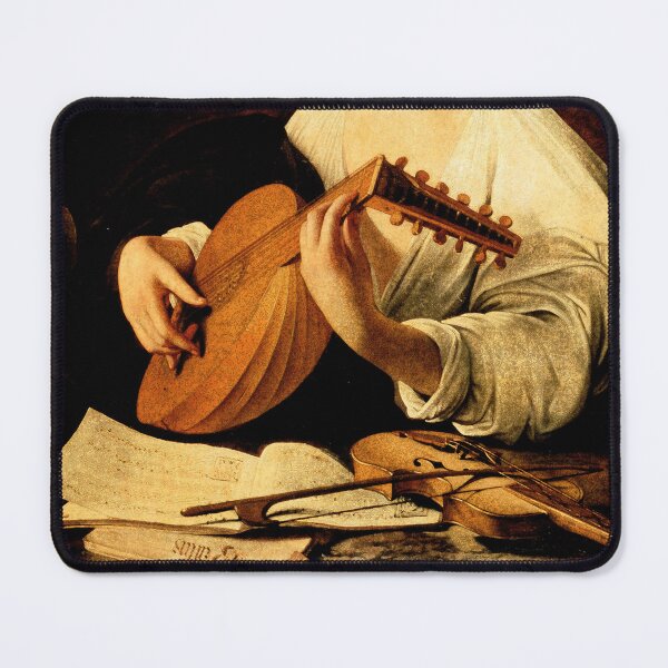 Item preview, The Lute Player by Caravaggio designed and sold by pikselpunk.