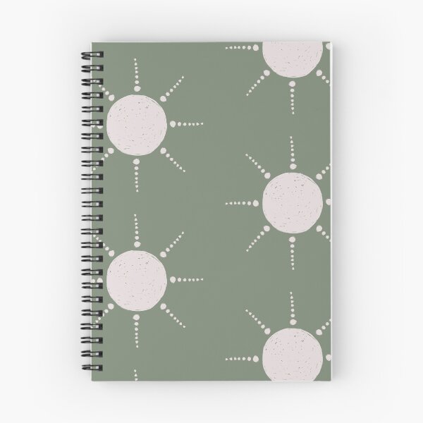 Item preview, Pretty Polka Dots Sun Pattern Boho Aesthetic In Muted Colors Green designed and sold by scorpiolane.