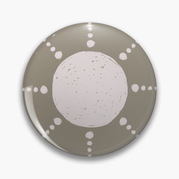 Artikelvorschau, Pretty Polka Dots Sun Pattern Boho Aesthetic In Muted Colors Muted Green entworfen und verkauft von scorpiolane.