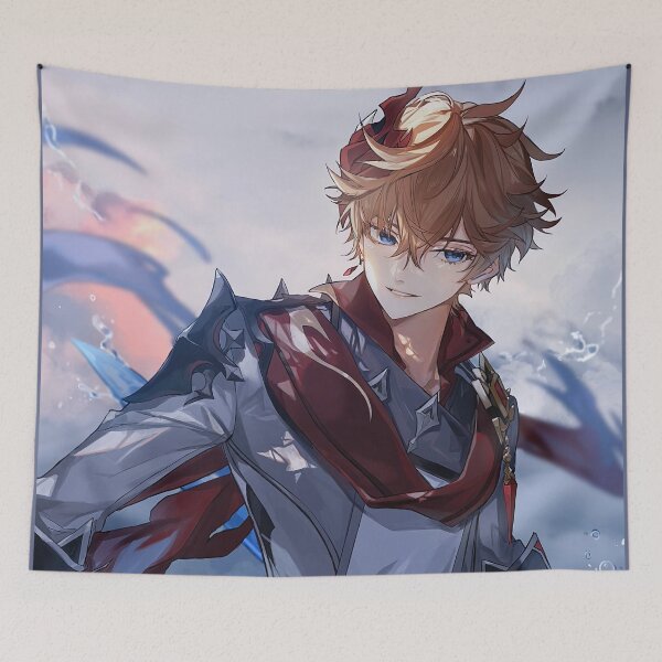 Item preview, Aragami Tartaglia Genshin Impact designed and sold by genshinwaifus.