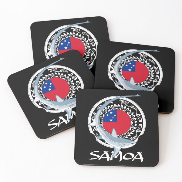 Item preview, Flag of Samoa Thresher Shark designed and sold by NicGrayGraphic.