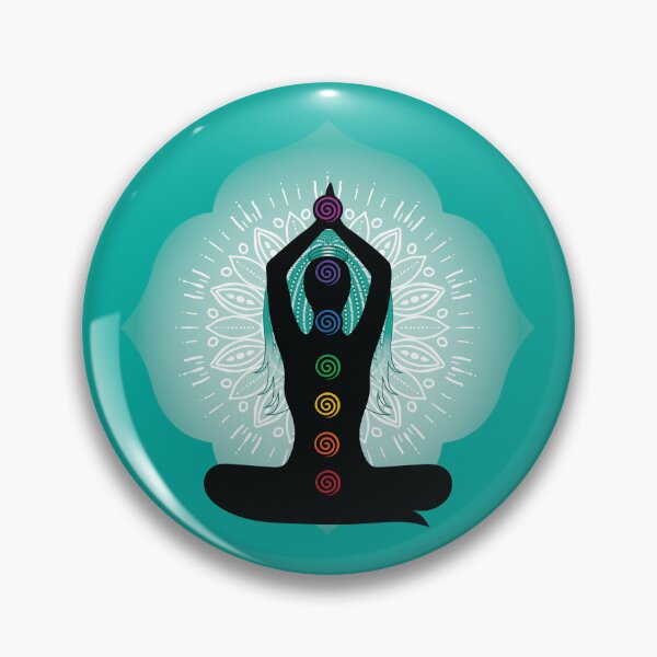Item preview, 7 Chakras #84B TealBG designed and sold by chakraplaza.