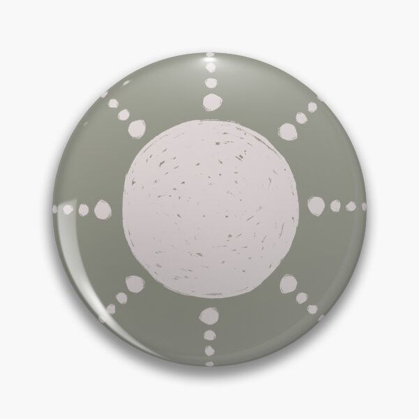 Artikelvorschau, Pretty Polka Dots Sun Pattern Boho Aesthetic In Muted Colors Sage Green entworfen und verkauft von scorpiolane.
