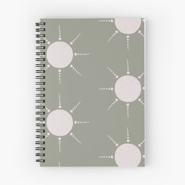 Item preview, Pretty Polka Dots Sun Pattern Boho Aesthetic In Muted Colors Sage Green designed and sold by scorpiolane.