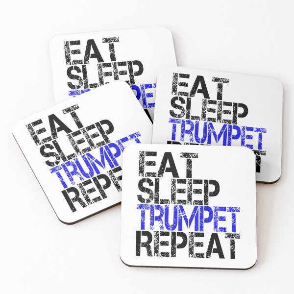 Item preview, Eat Sleep Trumpet Repeat, Grunge  designed and sold by ACC .