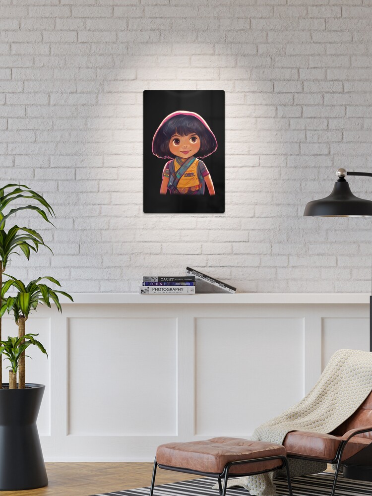 Dora the Rock explorer Metal Print