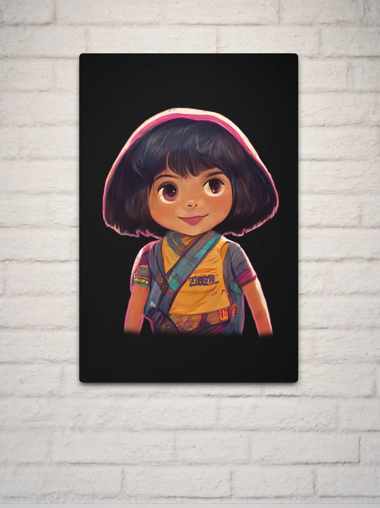 Dora the Rock explorer Metal Print