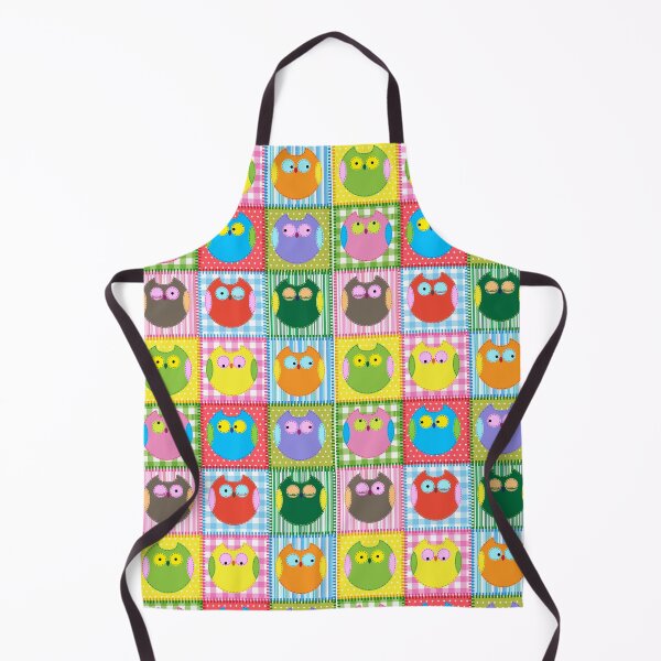 Item preview, Colorful Patchwork Owls designed and sold by cgroenewald.