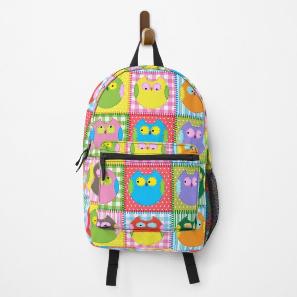 Item preview, Colorful Patchwork Owls designed and sold by cgroenewald.