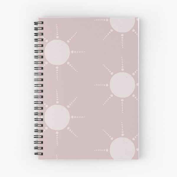 Item preview, Pretty Polka Dots Sun Pattern Boho Aesthetic In Muted Colors Gray Pink designed and sold by scorpiolane.