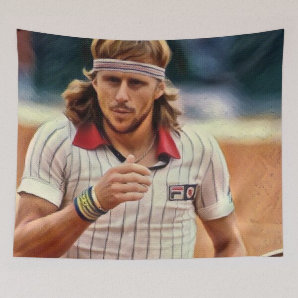 Item preview, Borg: The Ice Man 8: Tennis Legend designed and sold by OutofFocusShop.
