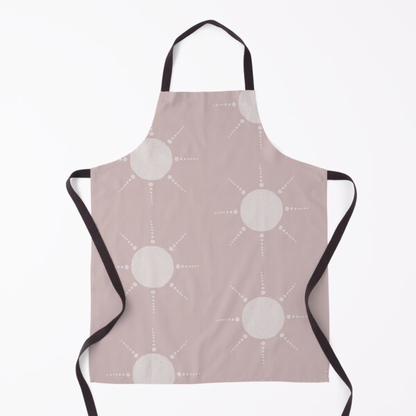 Aperçu de l'œuvre Pretty Polka Dots Sun Pattern Boho Aesthetic In Muted Colors Gray Pink créée et vendue par scorpiolane.