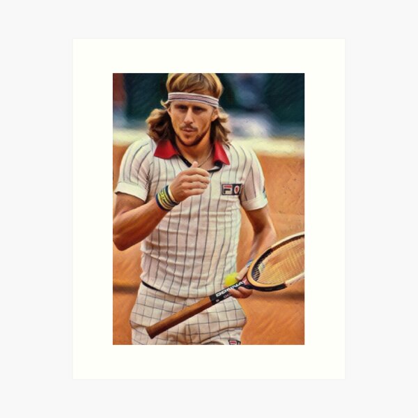 Item preview, Borg: The Ice Man 8: Tennis Legend designed and sold by OutofFocusShop.