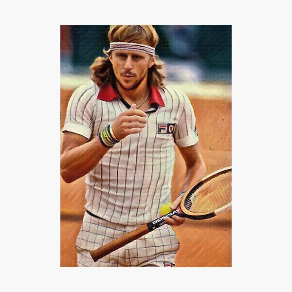 Item preview, Borg: The Ice Man 8: Tennis Legend designed and sold by OutofFocusShop.