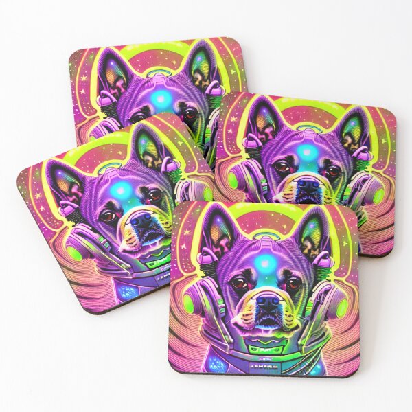 Item preview, Galactic Robot Dog, Astronaut Dog, Space Dog, Perfect Gift for Dog Lovers designed and sold by Galactic Fur Baby Federation.