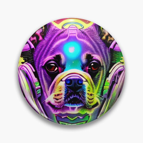 Item preview, Galactic Robot Dog, Astronaut Dog, Space Dog, Perfect Gift for Dog Lovers designed and sold by Galactic Fur Baby Federation.