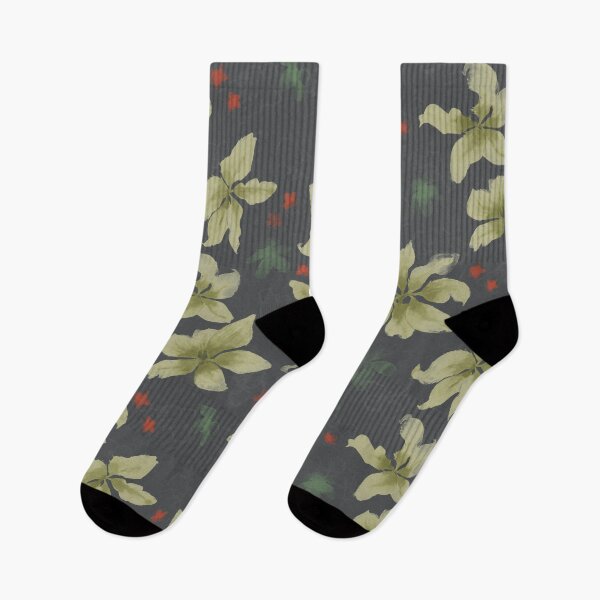 Artikelvorschau, Moody Hellebore-Muster entworfen und verkauft von Lindyjo.