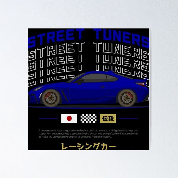 Item preview, Tuner Blue GR86 JDM designed and sold by goldentuners.