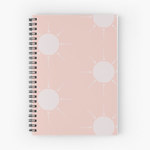 Item preview, Pretty Polka Dots Sun Pattern Boho Aesthetic In Muted Colors Coral Pink designed and sold by scorpiolane.