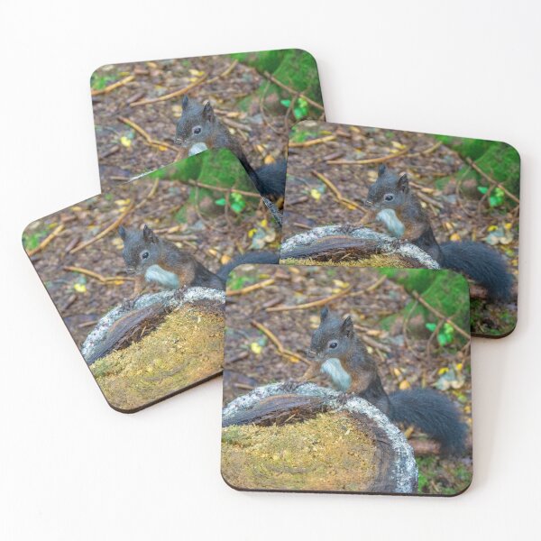Item preview, Cute squirrel in the woods designed and sold by MarionsArt.