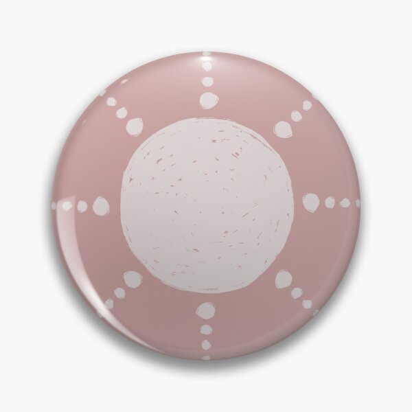 Artikelvorschau, Pretty Polka Dots Sun Pattern Boho Aesthetic In Muted Colors Pink entworfen und verkauft von scorpiolane.