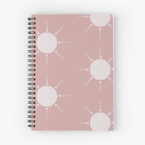 Item preview, Pretty Polka Dots Sun Pattern Boho Aesthetic In Muted Colors Pink designed and sold by scorpiolane.