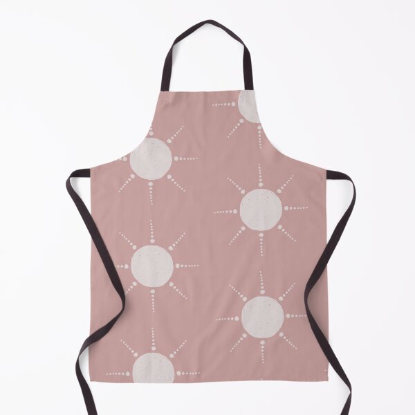 Aperçu de l'œuvre Pretty Polka Dots Sun Pattern Boho Aesthetic In Muted Colors Pink créée et vendue par scorpiolane.