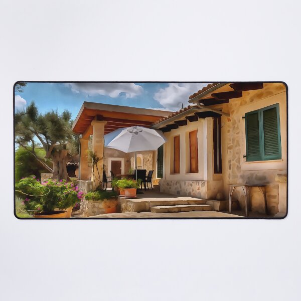 Item preview, Caimari Farm House (Painting) designed and sold by cmphotographs.