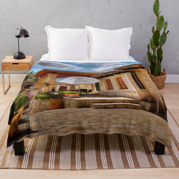 Item preview, Caimari Farm House (Painting) designed and sold by cmphotographs.