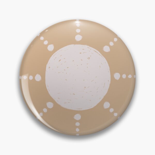 Artikelvorschau, Pretty Polka Dots Sun Pattern Boho Aesthetic In Muted Colors Peach Yellow entworfen und verkauft von scorpiolane.