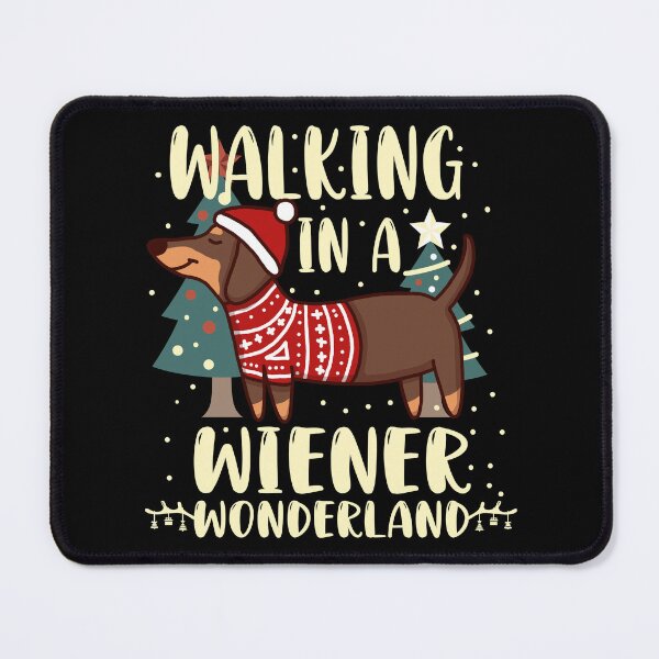 Item preview, Walking In A Wiener Wonderland designed and sold by Luan Huynh.