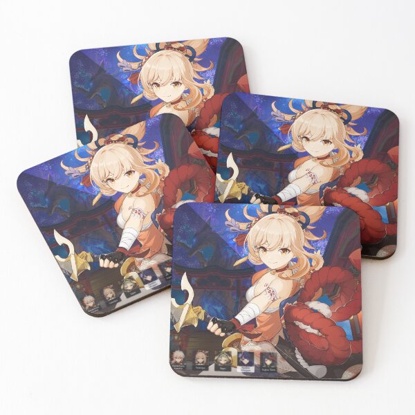 Artikelvorschau, Abdeckung Yoimiya Genshin Impact- entworfen und verkauft von genshinwaifus.