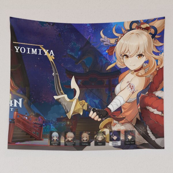 Artikelvorschau, Abdeckung Yoimiya Genshin Impact- entworfen und verkauft von genshinwaifus.