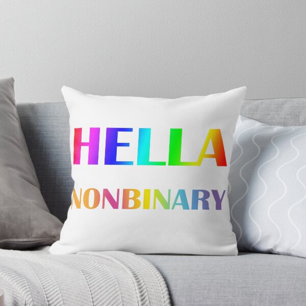 Item preview, Hella Nonbinary designed and sold by CreatiVentures.